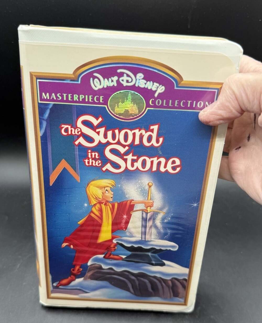 Walt Disney Home Video Classic The Sword in the Stone VHS Masterpiece Coll -4